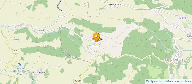 localisation de l'entreprise AMIS PRIEURALE SAINT NECTAIRE  SAINT-NECTAIRE