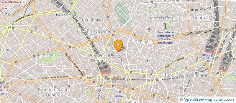 localisation de l'entreprise AMIS RADIO TELEVISION PROTESTA  PARIS