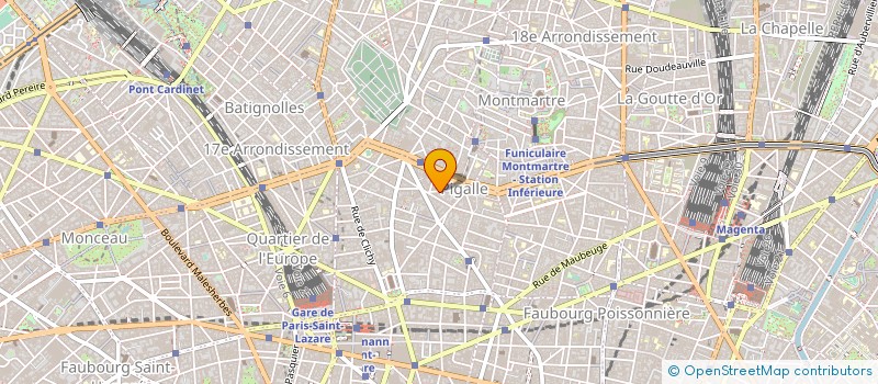 localisation de l'entreprise AMIS SARL  PARIS