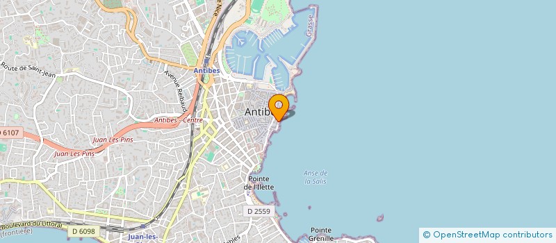 localisation de l'entreprise AMIS SCOUT EUROPEEN ANTIBES à ANTIBES