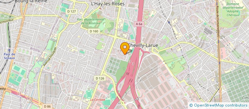 localisation de l'entreprise AMIS ST à SCEAUX