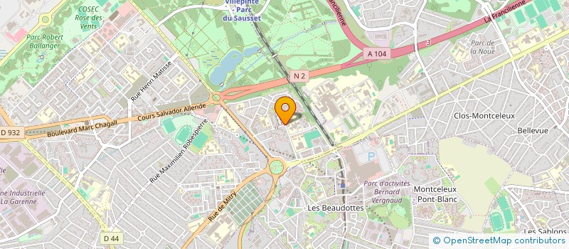 localisation de l'entreprise AMIS VICTOIRE ASSOCIATION à AULNAY-SOUS-BOIS