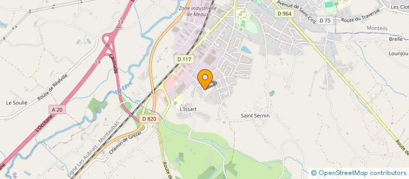 localisation de l'entreprise AMIS VIEUX CAUSSADE SON PAYS  CAUSSADE