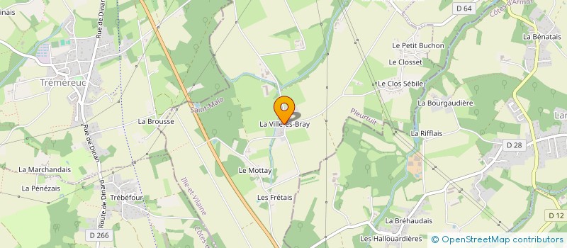 localisation de l'entreprise AMISA  PLEURTUIT