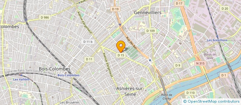 localisation de l'entreprise AMISGO EVENTS à ASNIERES-SUR-SEINE