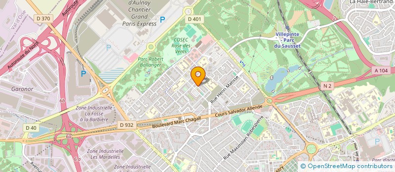 localisation de l'entreprise AMISOLIDAIRES à AULNAY-SOUS-BOIS
