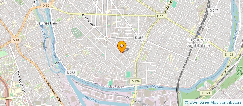 localisation de l'entreprise AMISOLME à ST MAUR DES FOSSES