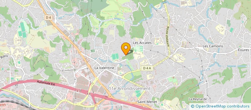 localisation de l'entreprise AMISTA à MARSEILLE 11