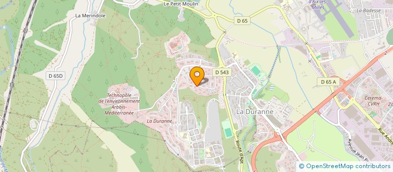 localisation de l'entreprise AMISTA PARTNERS  AIX-EN-PROVENCE