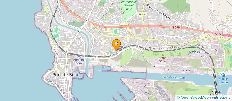 localisation de l'entreprise AMISTADPROD à PORT-DE-BOUC