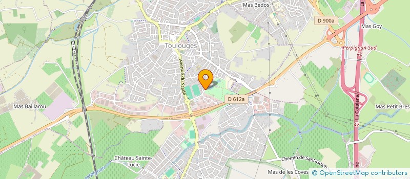 localisation de l'entreprise AMISTAT SARDANISTA DE TOULOUGES à TOULOUGES