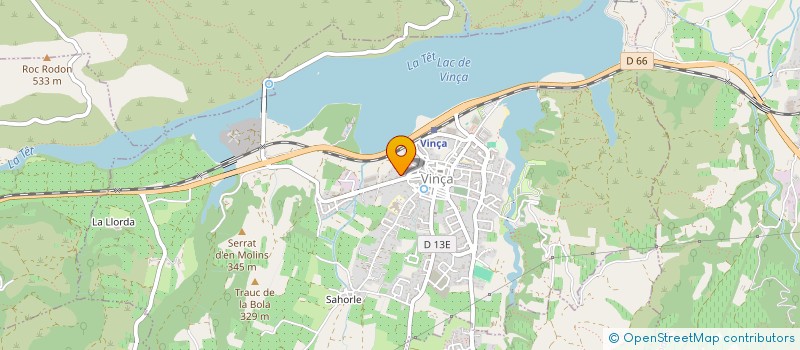 localisation de l'entreprise AMISTAT SARDANISTA DE VINCA  VINCA