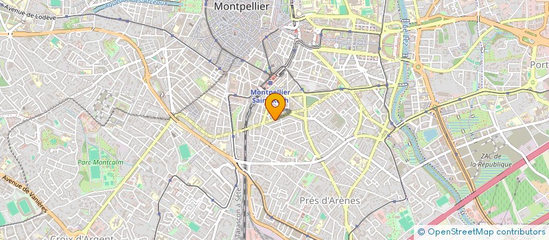 localisation de l'entreprise AMISTATS MAX ROQUETA à MONTPELLIER