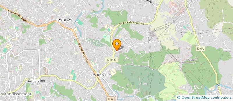 localisation de l'entreprise AMISUD à MARSEILLE