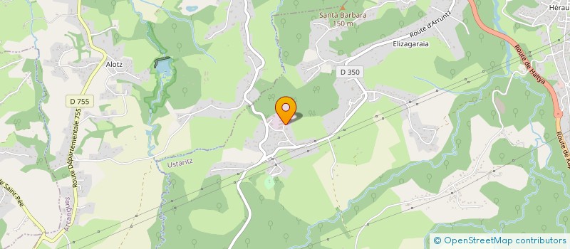 localisation de l'entreprise AMITCHI  USTARITZ