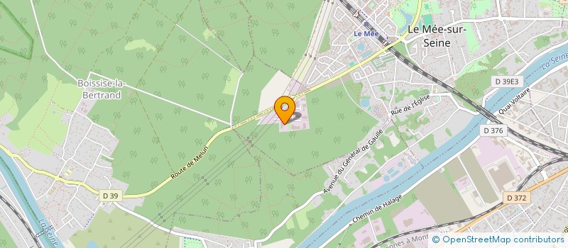 localisation de l'entreprise AMITECH  LE MEE-SUR-SEINE