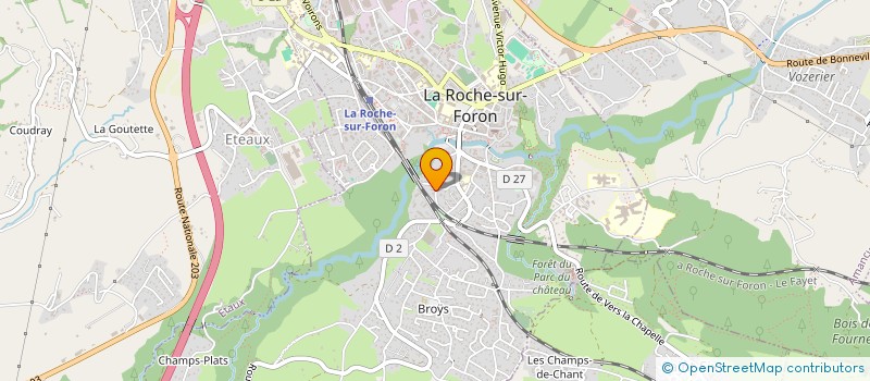 localisation de l'entreprise AMITHI  LA ROCHE-SUR-FORON