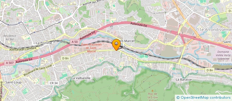 localisation de l'entreprise AMITIE à MARSEILLE