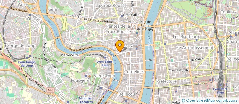 localisation de l'entreprise AMITIE à LYON