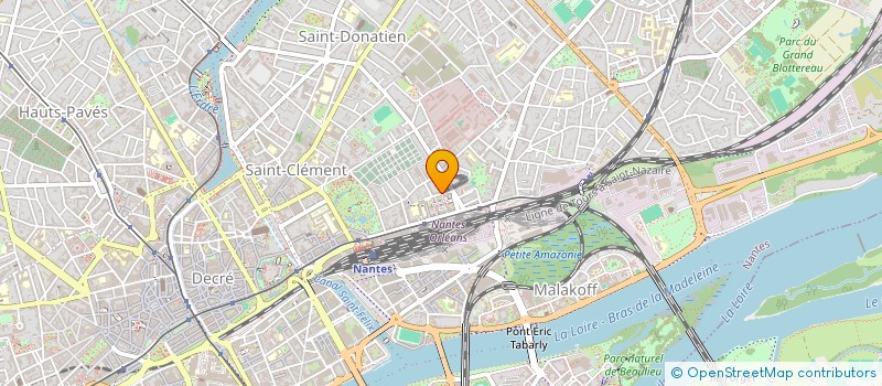 localisation de l'entreprise AMITIE ARTS ET CULTURE  NANTES