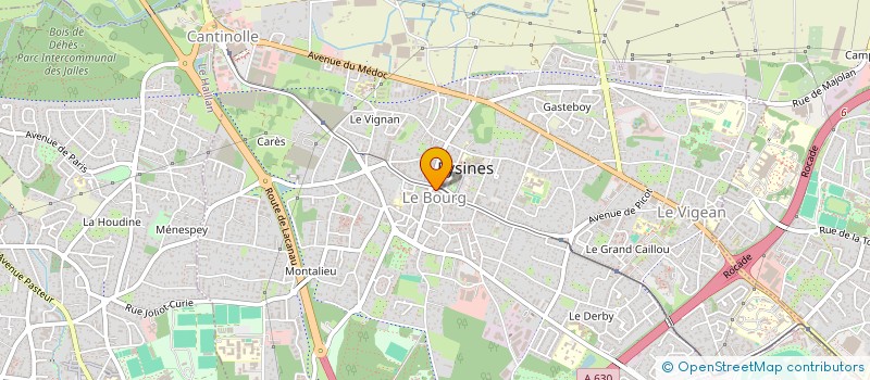localisation de l'entreprise AMITIE DES COEURS à EYSINES
