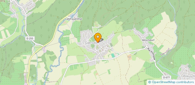 localisation de l'entreprise AMITIE DES PERSONNES HANDICAPEES DU LIEBFRAUENBERG  GRSDORF