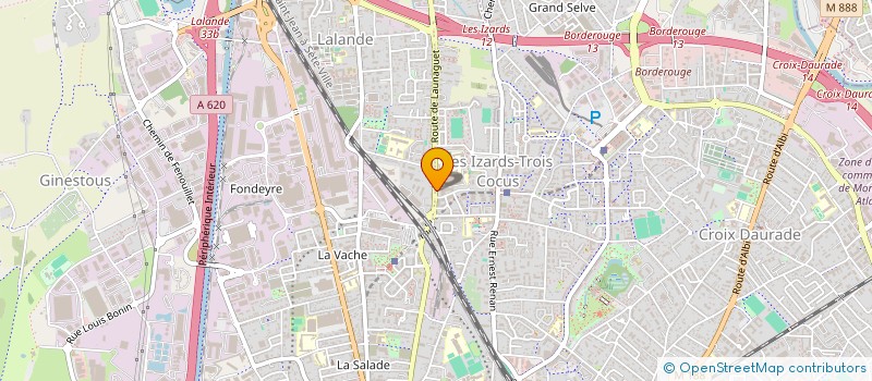 localisation de l'entreprise AMITIE DEVELOP ACTION GENERATION ESPOIR  TOULOUSE
