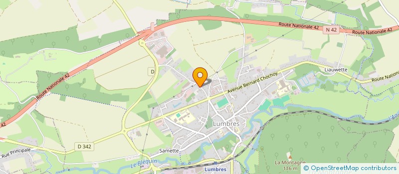 localisation de l'entreprise AMITIE ENTR AIDE RURALE à LUMBRES