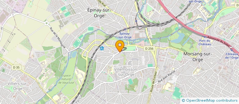 localisation de l'entreprise AMITIE ESPERANCE à VILLEMOISSON-SUR-ORGE