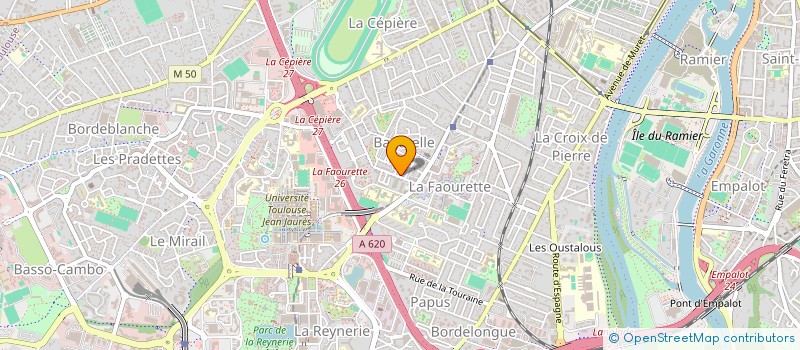localisation de l'entreprise AMITIE ET DEVELOPPEMENT TUNISIE FRANCE à TOULOUSE