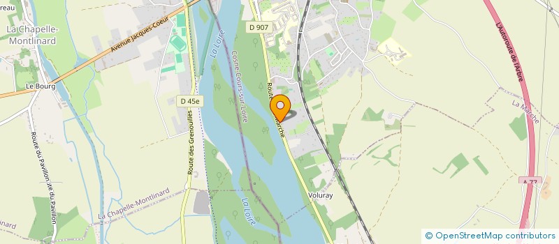 localisation de l'entreprise AMITIE ET FIDELITE à LA CHARITE-SUR-LOIRE