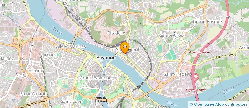 localisation de l'entreprise AMITIE FELINE à BAYONNE