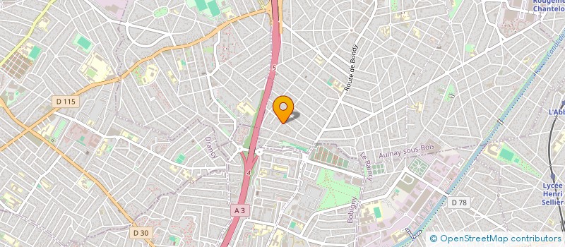 localisation de l'entreprise AMITIE FRANCO BERBERE à AULNAY SOUS BOIS