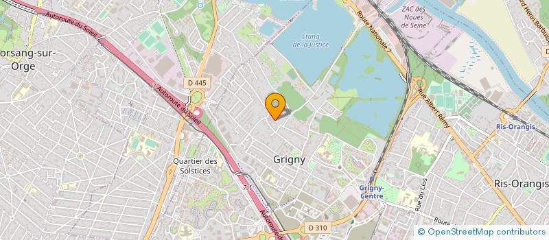 localisation de l'entreprise AMITIE GRIGNY SCHIO à GRIGNY