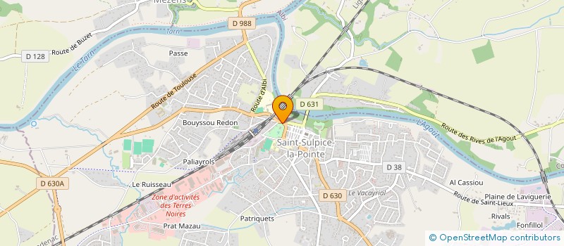 localisation de l'entreprise AMITIE HANDICAPS à SAINT-SULPICE-LA-POINTE