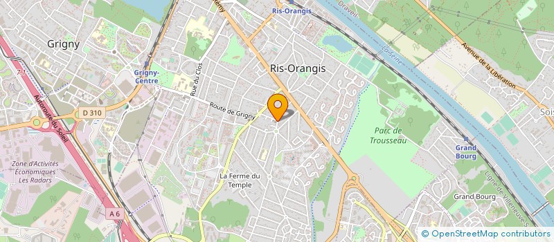 localisation de l'entreprise AMITIE JUDEO - MUSULMANE DE FRANCE à RIS-ORANGIS