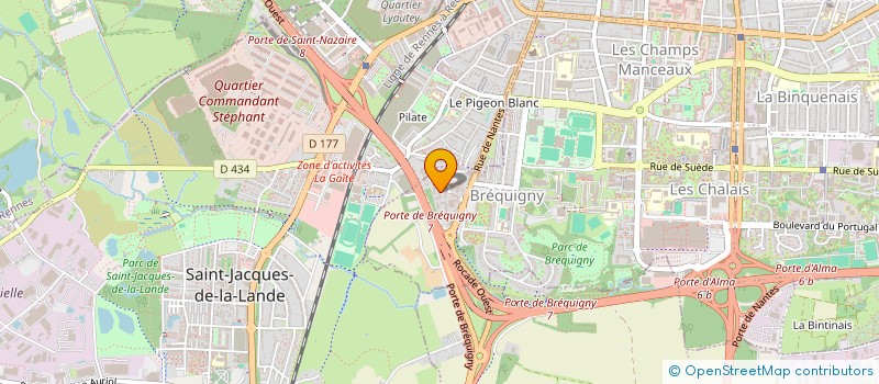 localisation de l'entreprise AMITIE LATINO AMERICAINE à RENNES