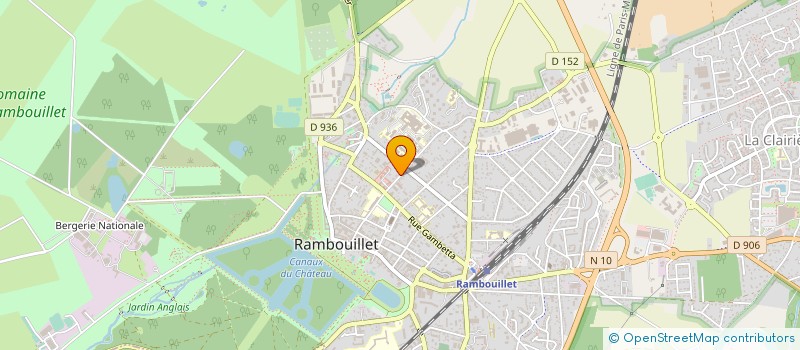 localisation de l'entreprise AMITIE MERES AFGHANES - PROGRAMME DE SANTE MOBILE à RAMBOUILLET
