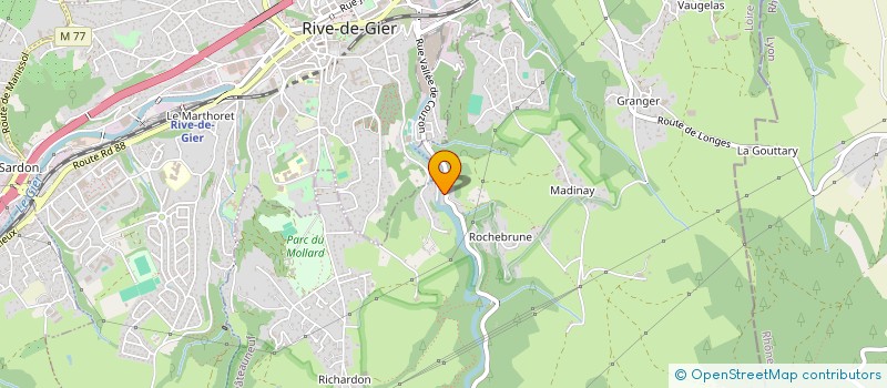 localisation de l'entreprise AMITIE NATURE ET DECOUVERTES  CHATEAUNEUF