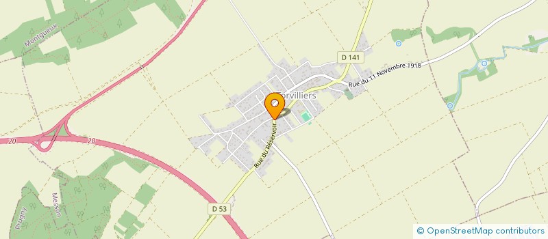 localisation de l'entreprise AMITIE POUR TOUS  TORVILLIERS