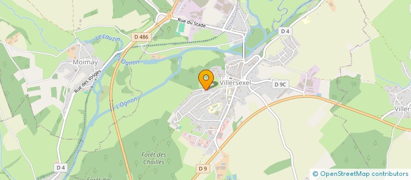 localisation de l'entreprise AMITIE RENCONTRES  VILLERSEXEL