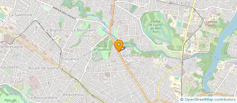 localisation de l'entreprise AMITIE SANTE à NANTES