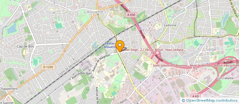 localisation de l'entreprise AMITIE SCOUTS AQUITAINE à PESSAC