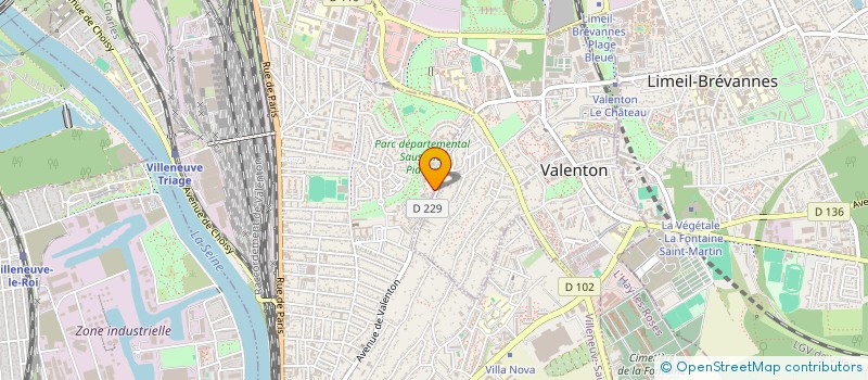 localisation de l'entreprise AMITIE SERVICE THAVONE à VILLENEUVE-SAINT-GEORGES