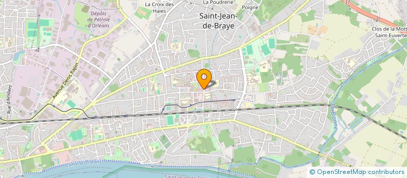 localisation de l'entreprise AMITIES ABRAYSIENNES SANS FRONTIERES à SAINT-JEAN-DE-BRAYE