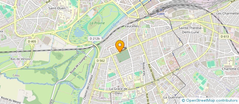 localisation de l'entreprise AMITIES BANOUNOU LYAUTEY à CAEN