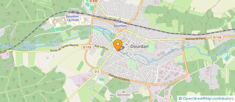 localisation de l'entreprise AMITIES ET LOISIRS  DOURDAN