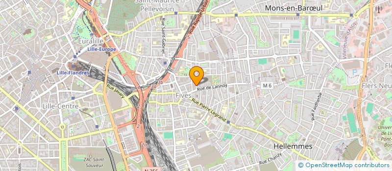 localisation de l'entreprise AMITIES FRANCO CHINOISES DES HAUTS DE FRANCE à LILLE