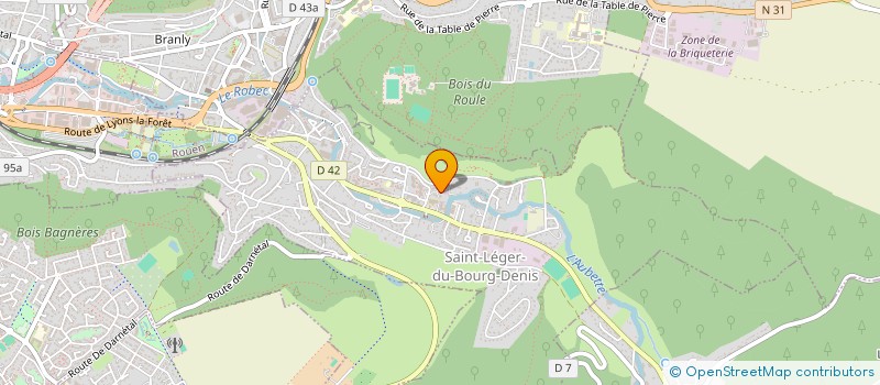 localisation de l'entreprise AMITIES SIKHAY  SAINT-LEGER-DU-BOURG-DENIS