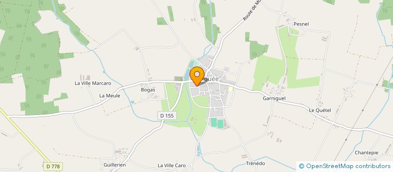 localisation de l'entreprise AMITIES-TALEA-LANOUEE  FORGES DE LANOUEE